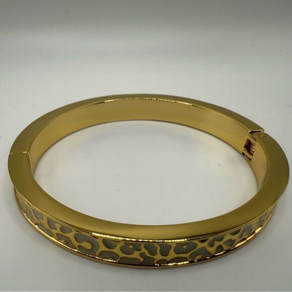 Talbots Gold and Cream Bangle Bracelet, NWOT - Picture 3 of 4